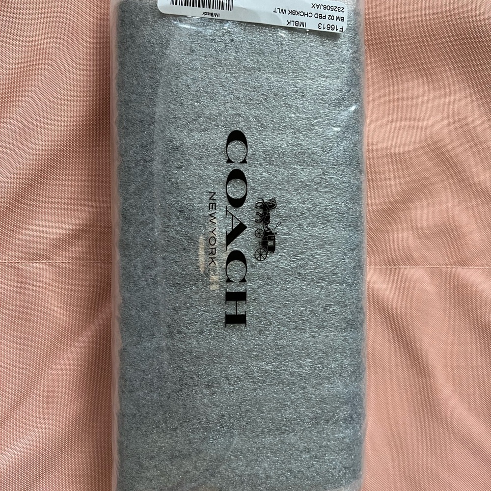 Coach Checkbook Wallet